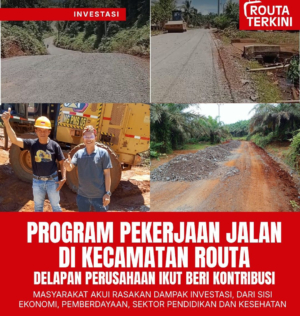 Isu Smelter Ramai, Kades Lalomerui Tegas: Warga Routa Butuh Manfaat Nyata, Bukan Sekadar Tuntutan!