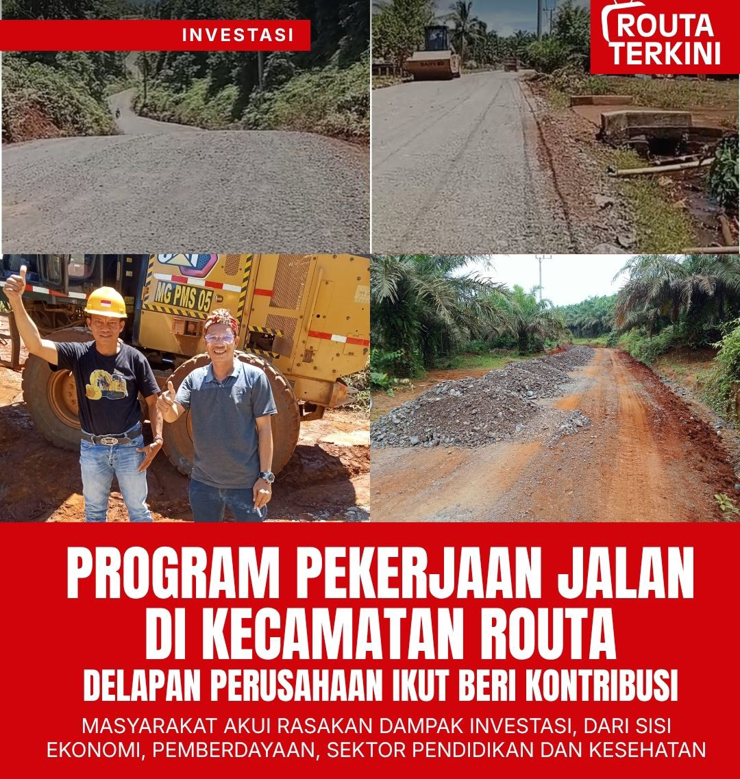 Isu Smelter Ramai, Kades Lalomerui Tegas: Warga Routa Butuh Manfaat Nyata, Bukan Sekadar Tuntutan!